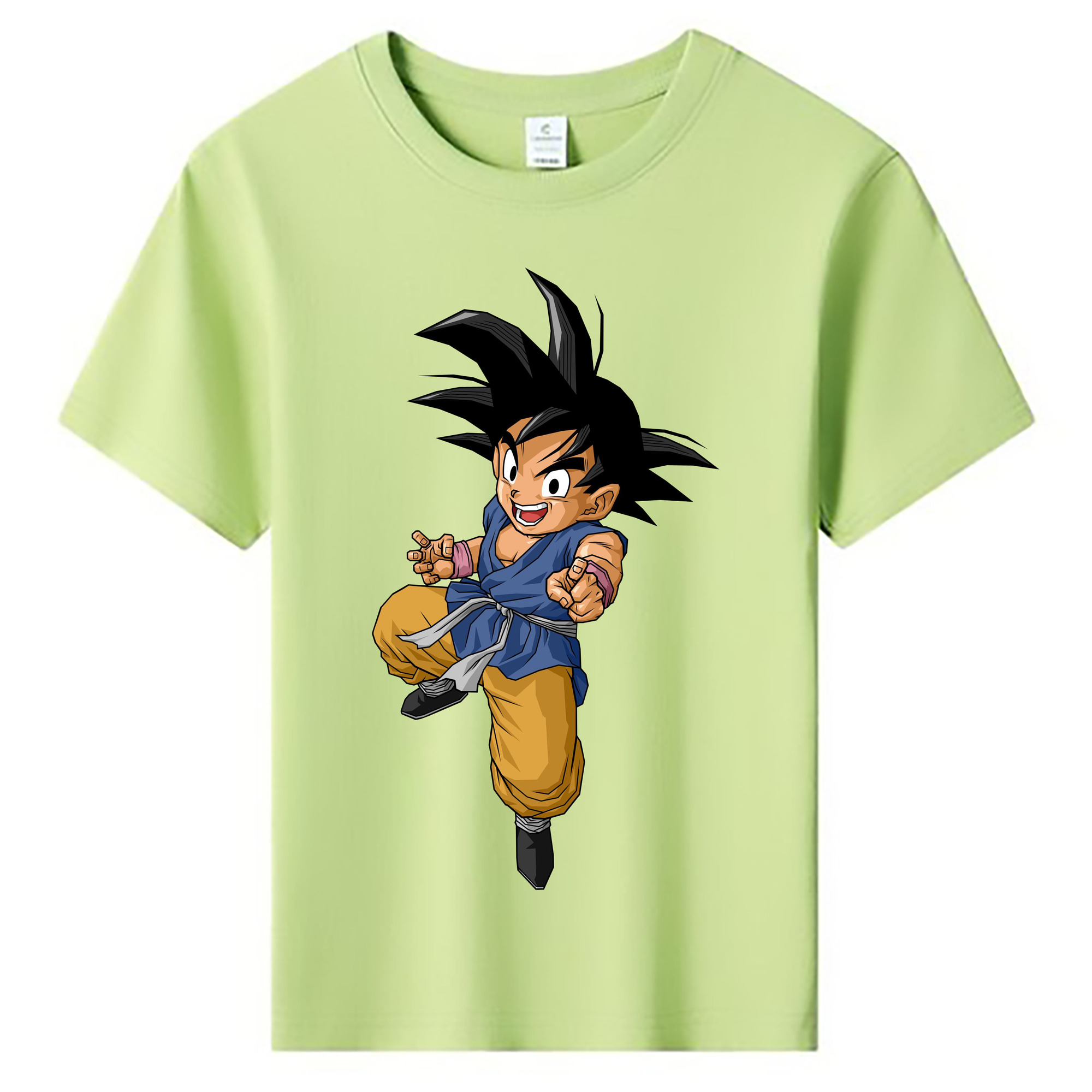 （画像用） ドラゴンボール 孫悟空（そん ごくう）Son Goku カカロット DRAGON BALL Kakarotto 綿100％キッズTシャツ（フロントプリント）